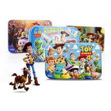 Load image into Gallery viewer, Disney Toy Story Racing mobilization Disney 60 Pieces Of Small Coins Puzzle Children Wooden Puzzle Children Education Toy Baby