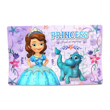 Load image into Gallery viewer, Disney Toy Story Racing mobilization Disney 60 Pieces Of Small Coins Puzzle Children Wooden Puzzle Children Education Toy Baby