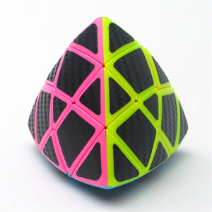 ZCUBE  7 kinds Carbon Fiber Sticker Speed Magic Cubes Puzzle Toy Children Kids Gift Toy Youth Adult Instruction